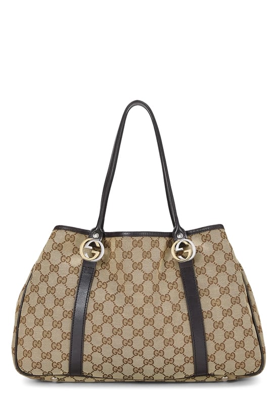 Original GG Canvas Twins Tote Large