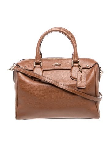 Leather Top Handle Bag