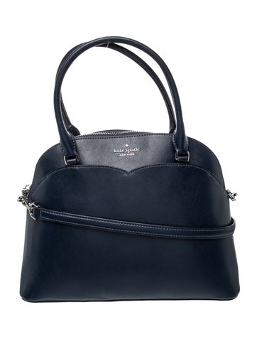 Leather Top Handle Bag