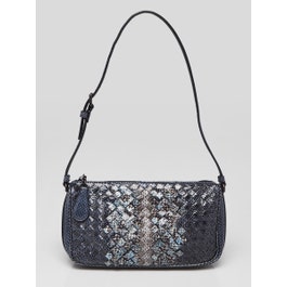 Bottega Veneta Bottega Veneta Prusse Intrecciato Woven Ayers Leather Small Shoulder Bag