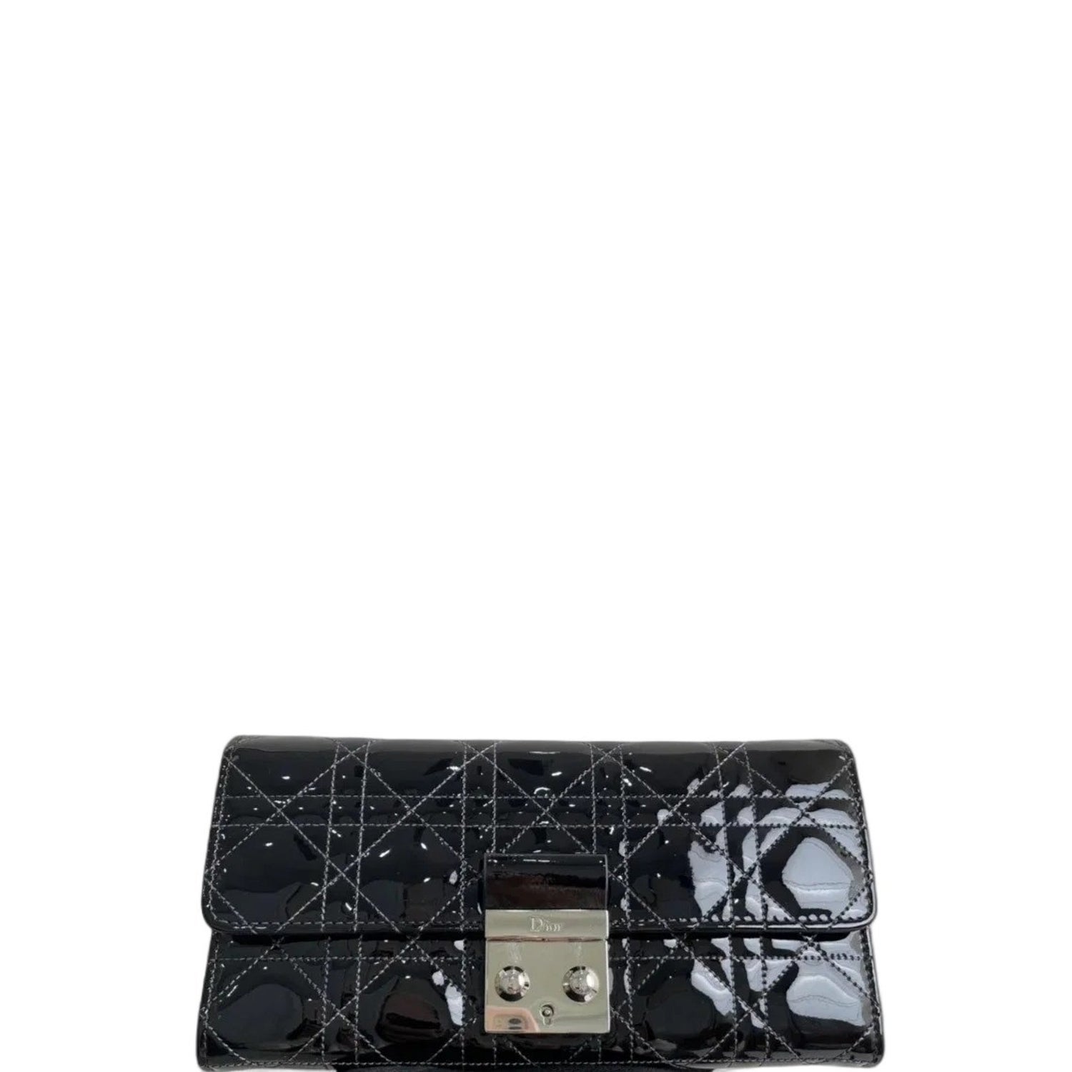 Calfskin Cannage Miss Dior Wallet on Chain