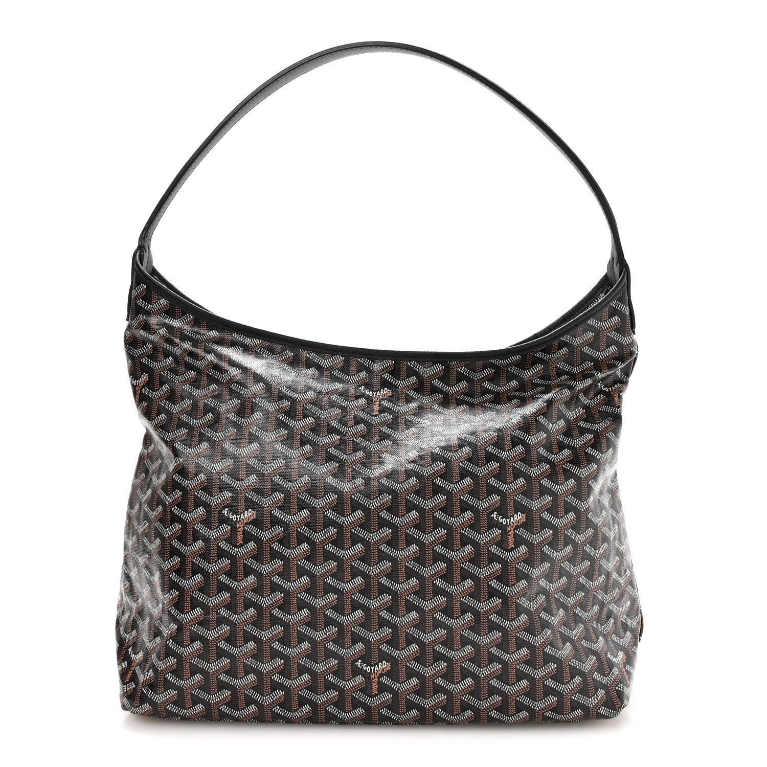 Goyard Goyard Goyardine Boheme Hobo Black