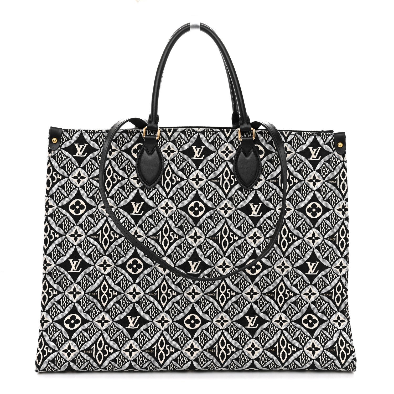 Louis Vuitton Jacquard Since 1854 Onthego GM Grey