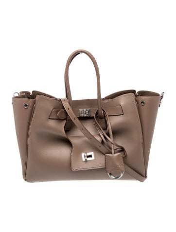 Leather Bel Air Tote Small