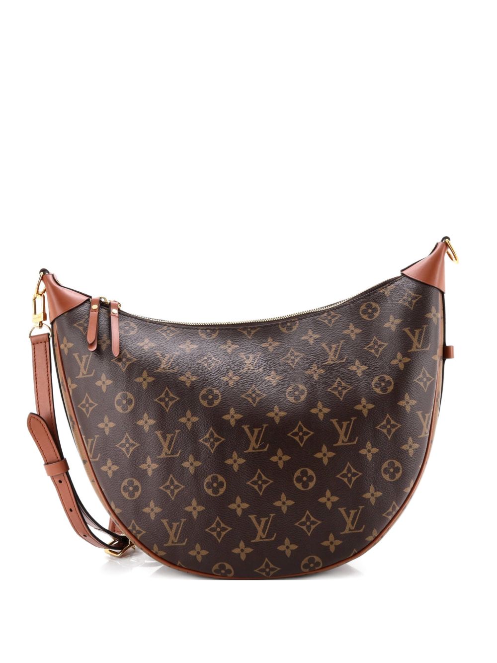 Loop Reverse Monogram Canvas hobo bag