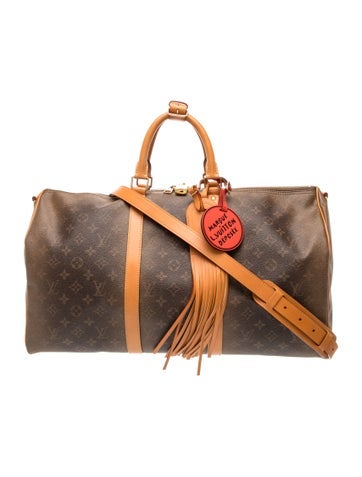 LV Monogram Dust Keepall Bandouliere 50 2024