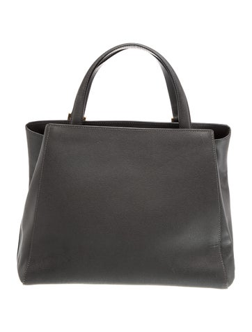 Leather Top Handle Bag