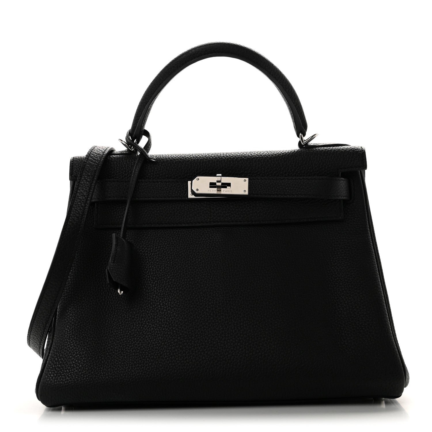 Hermes Togo Kelly Retourne 28 Black