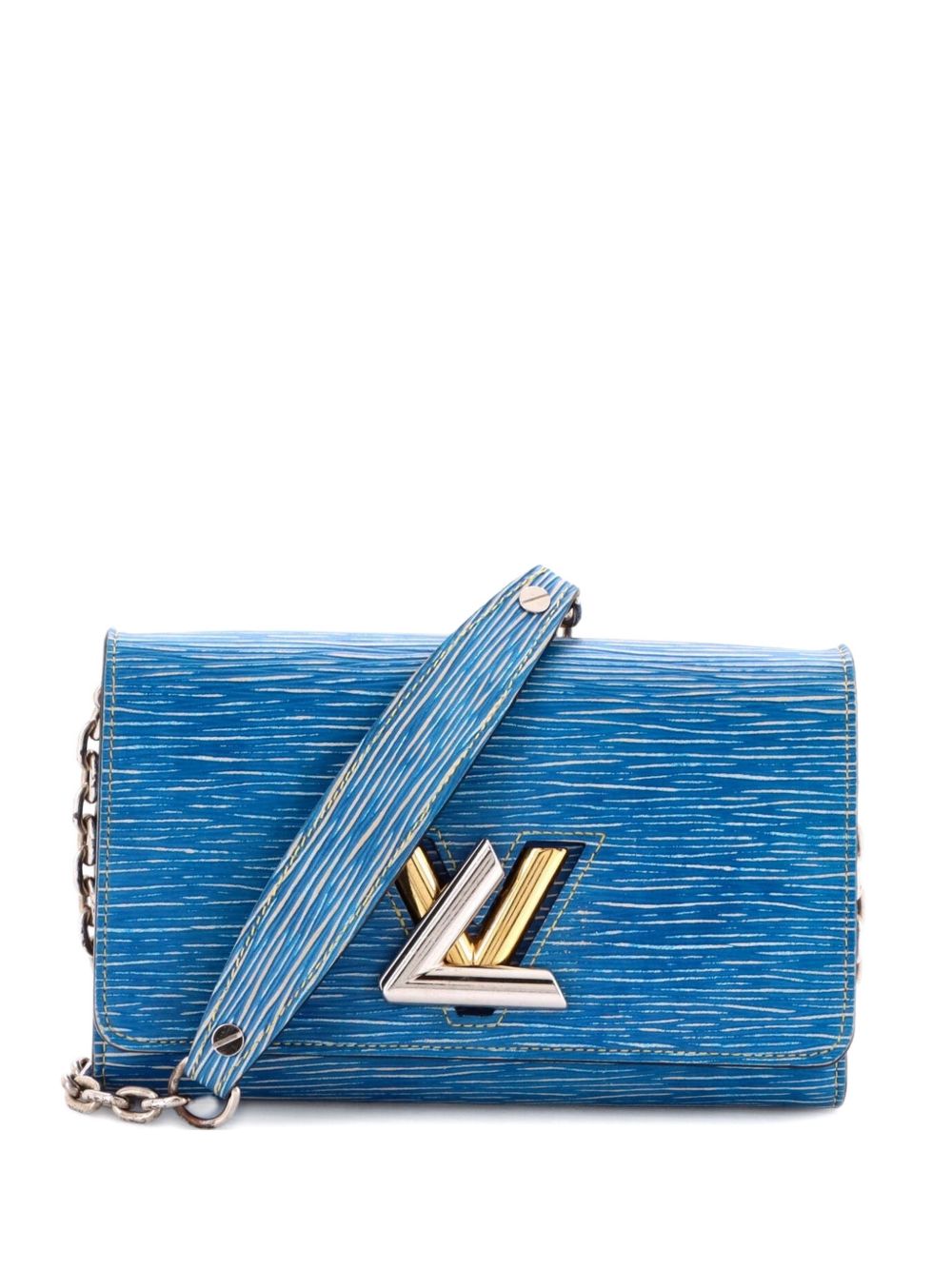 Twist Chain Wallet Epi Leather crossbody bag