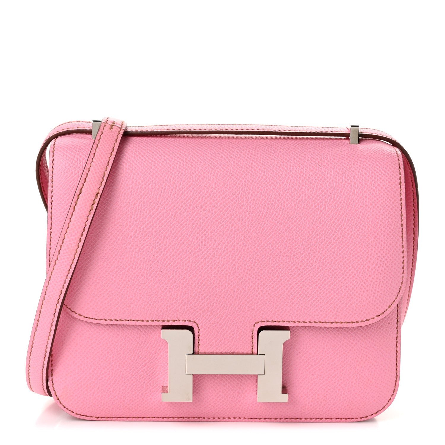 Hermes Hermes Epsom Constance 18 5P Pink
