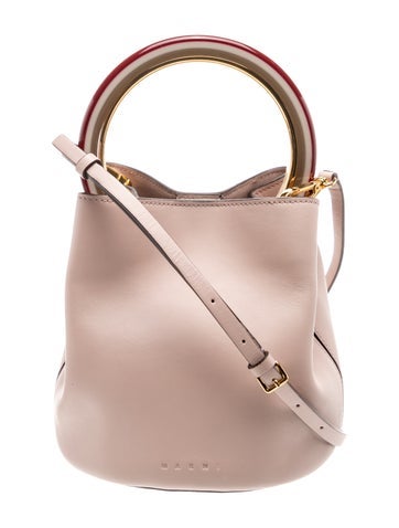 Leather Bucket Bag