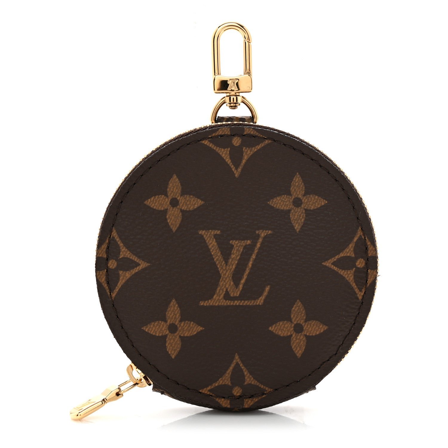 Louis Vuitton Monogram Multi Pochette Accessories Round Coin Purse