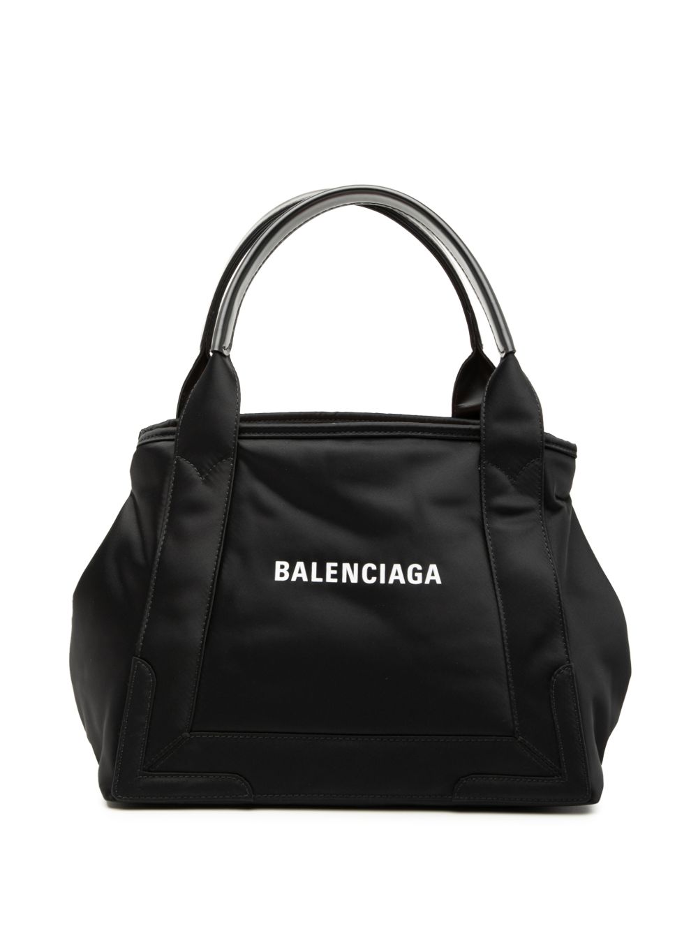 2010 Nylon Navy Cabas Tote S satchel