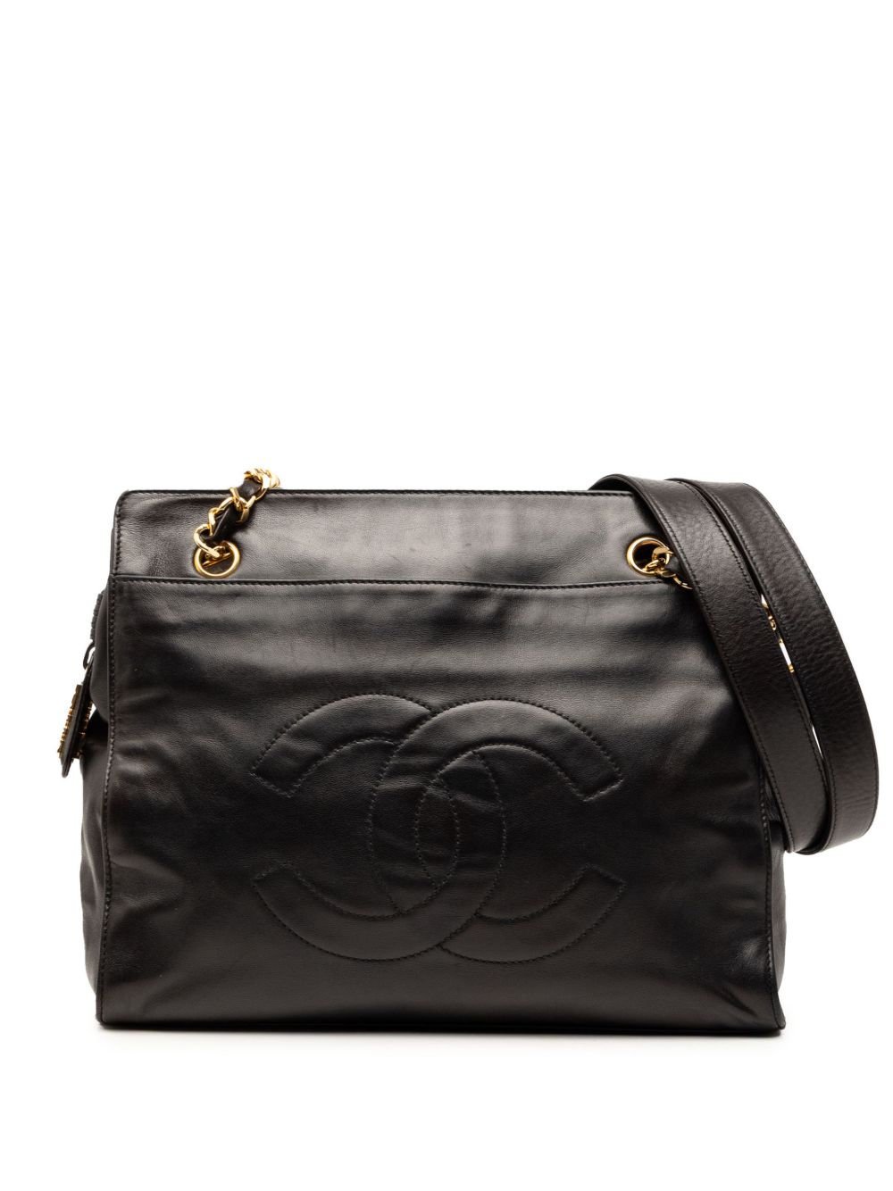 1994-1996 CC Lambskin Chain tote bag