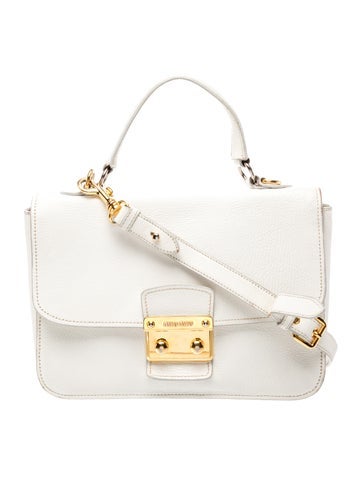 Goat Leather Top Handle Bag