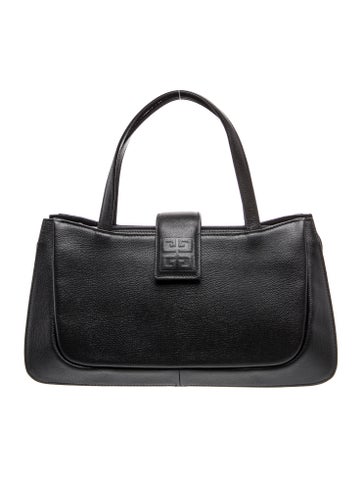 Leather Top Handle Bag