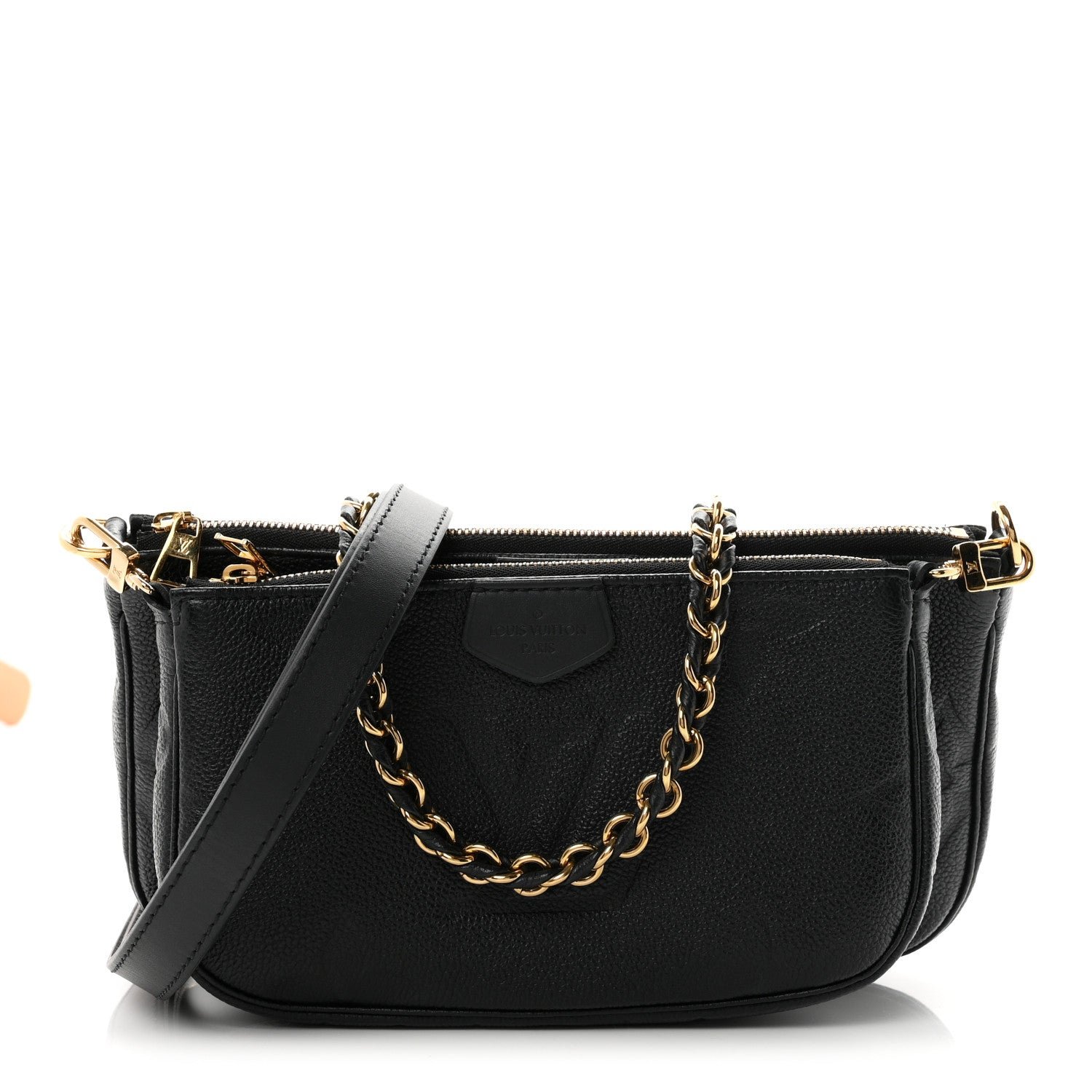 Louis Vuitton Empreinte Monogram Giant Multi Pochette Accessories Black