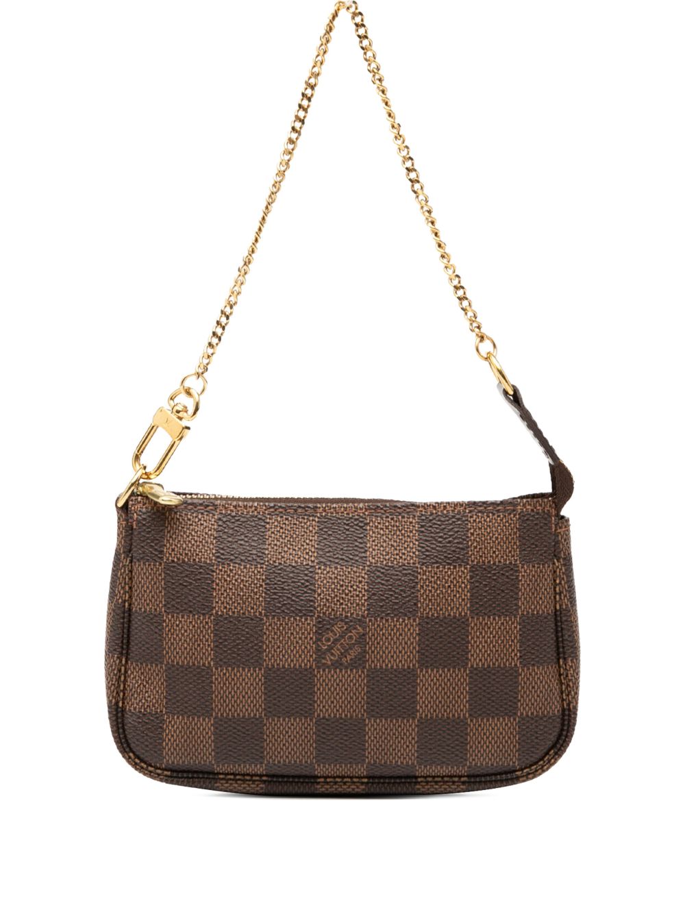Louis Vuitton 2012 Damier Ebene Mini Pochette Accessoires handbag
