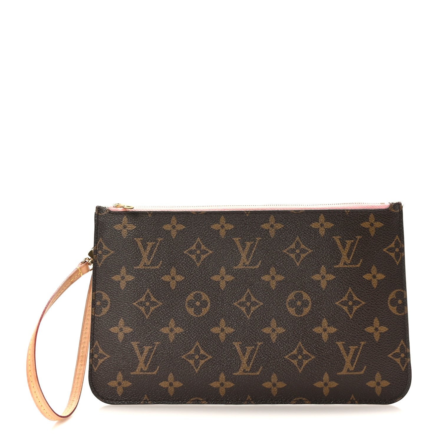 Louis Vuitton Monogram Neverfull MM GM Pochette Rose Ballerine
