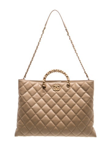 Large Chain Shopping Tote