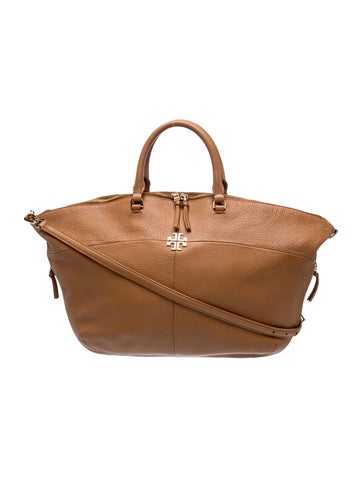 Leather Top Handle Bag