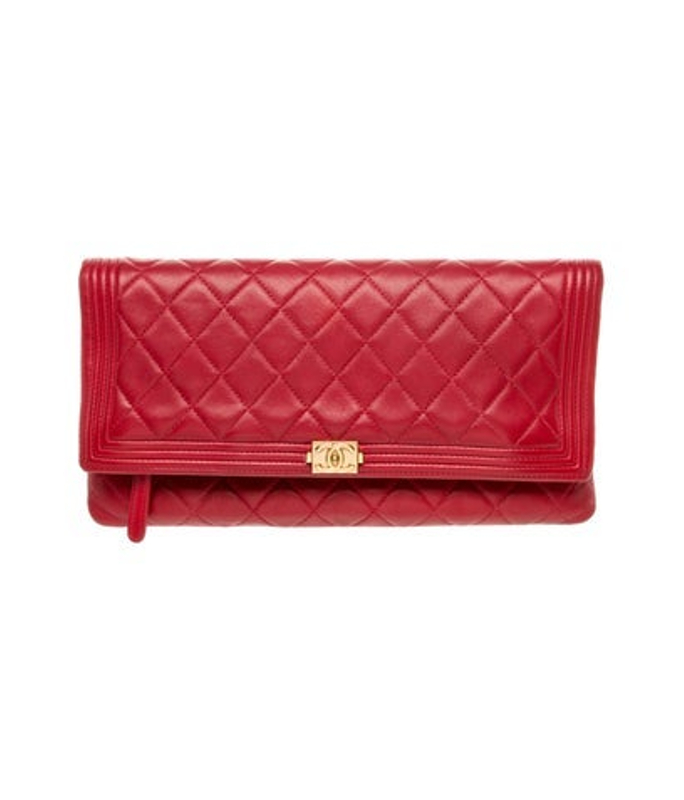 Chanel Beauty Cc Boy Clutch