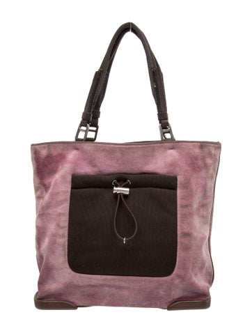 Prada Tessuto Nylon Scamosciato Shoulder Bag