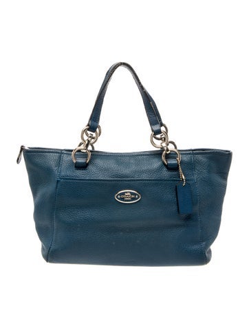 Leather Top Handle Bag