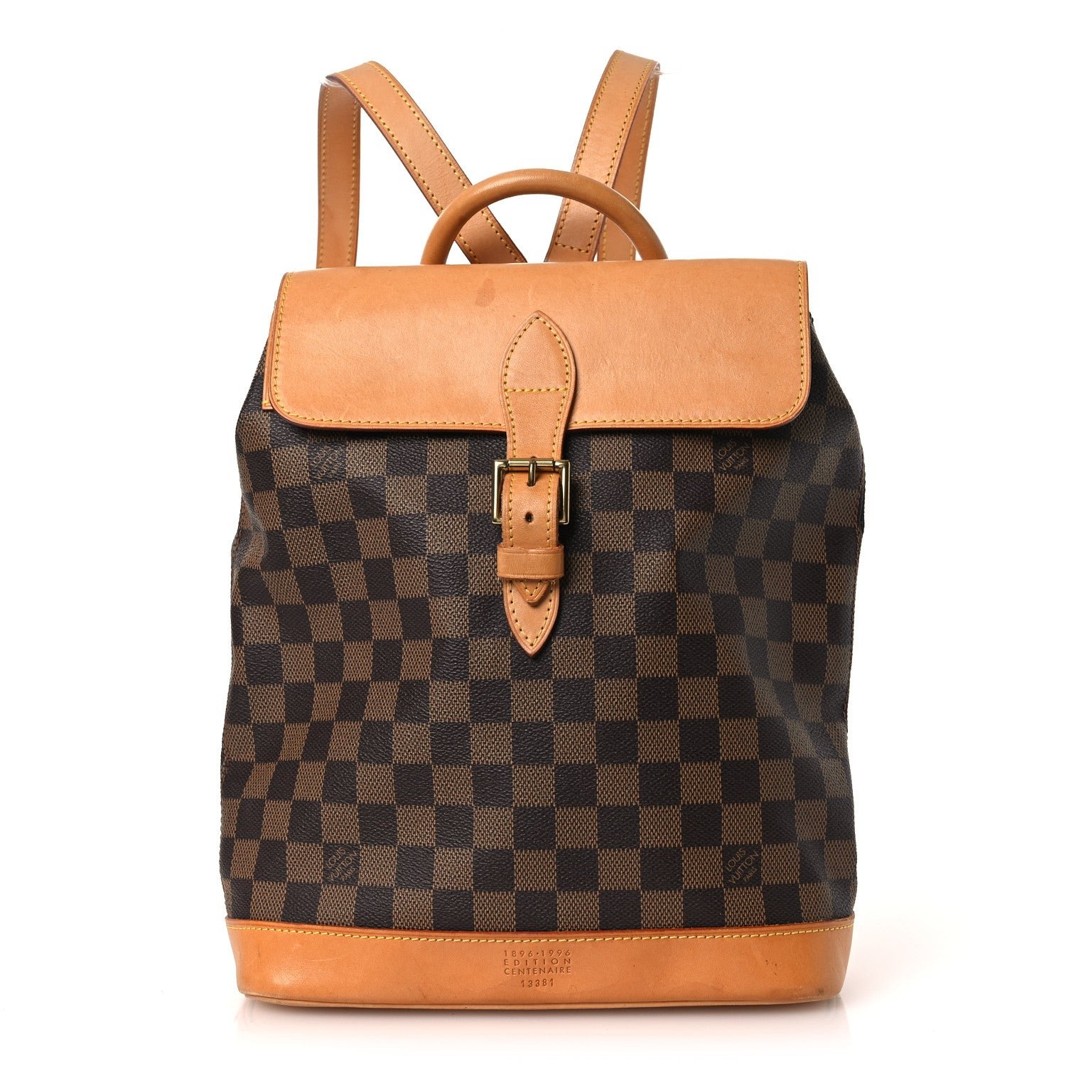 Louis Vuitton Damier Ebene Soho Centenaire Backpack