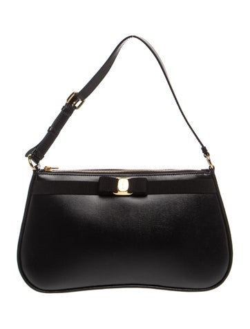Ferragamo Leather Shoulder Bag