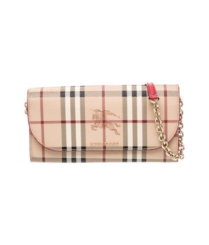 Burberry Haymarket Check Clutch