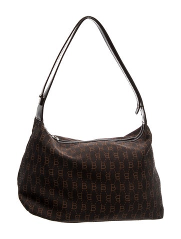 Blumarine Suede Shoulder Bag