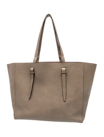 Valextra Leather Tote