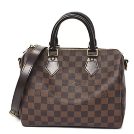Louis Vuitton Damier Ebene Speedy Bandouliere 25
