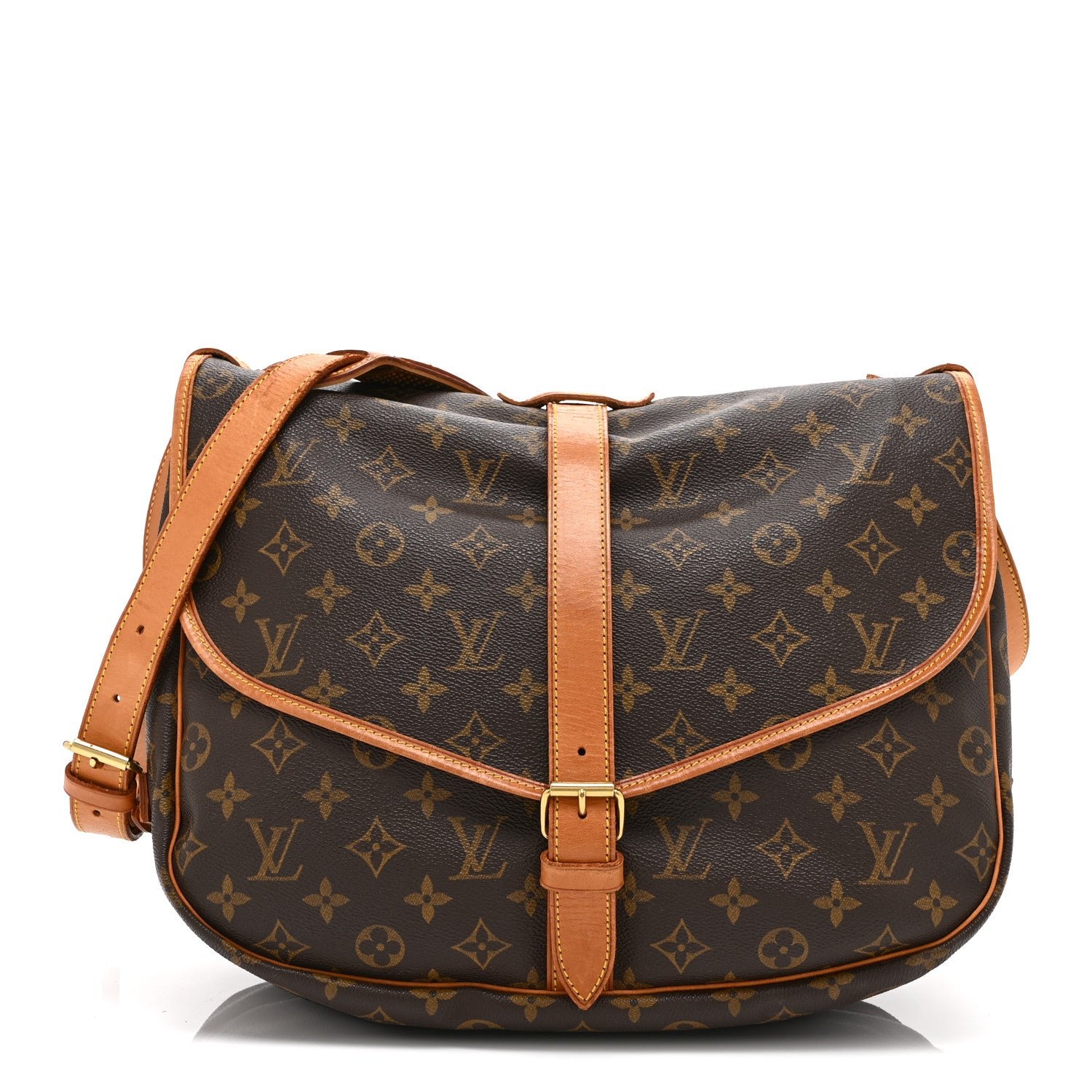 Louis Vuitton Monogram Saumur 35