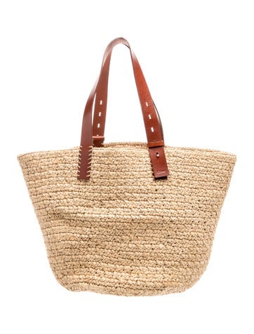 Straw Bucket Bag