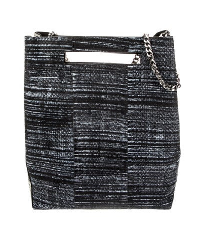 Jil Sander Sander Python Top Handle Bag