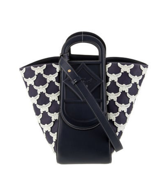 MCM Visetos Crossbody Bag Large