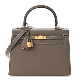 Hermes Epsom Kelly Sellier 25 Etoupe