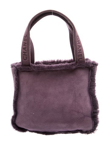 Mini Shearling Tote