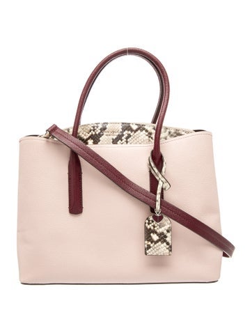 Leather Top Handle Bag