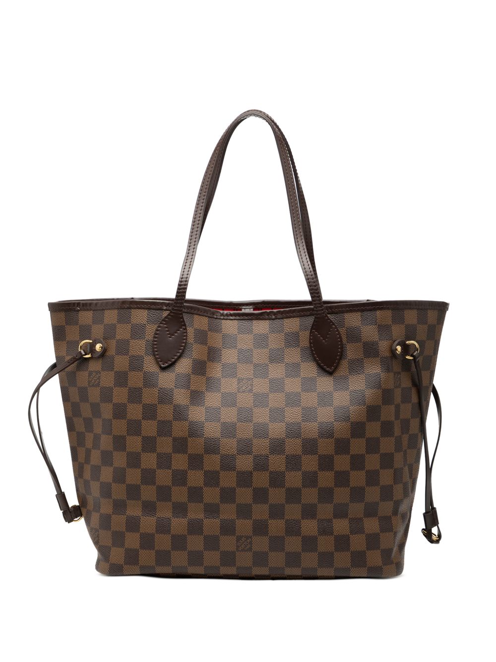 Louis Vuitton 2008 Damier Ebene Neverfull MM tote bag