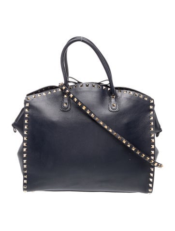 Rockstud Top Handle Bag
