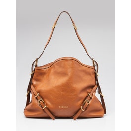 Givenchy Givenchy Brown Leather Medium Voyou Bag