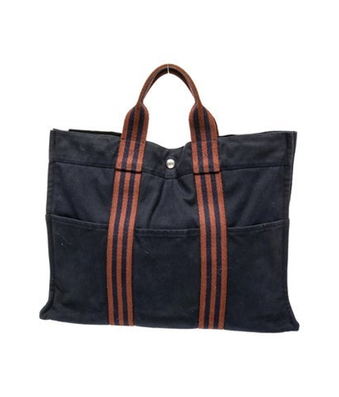 Hermes Toile Fourre Tout Gm