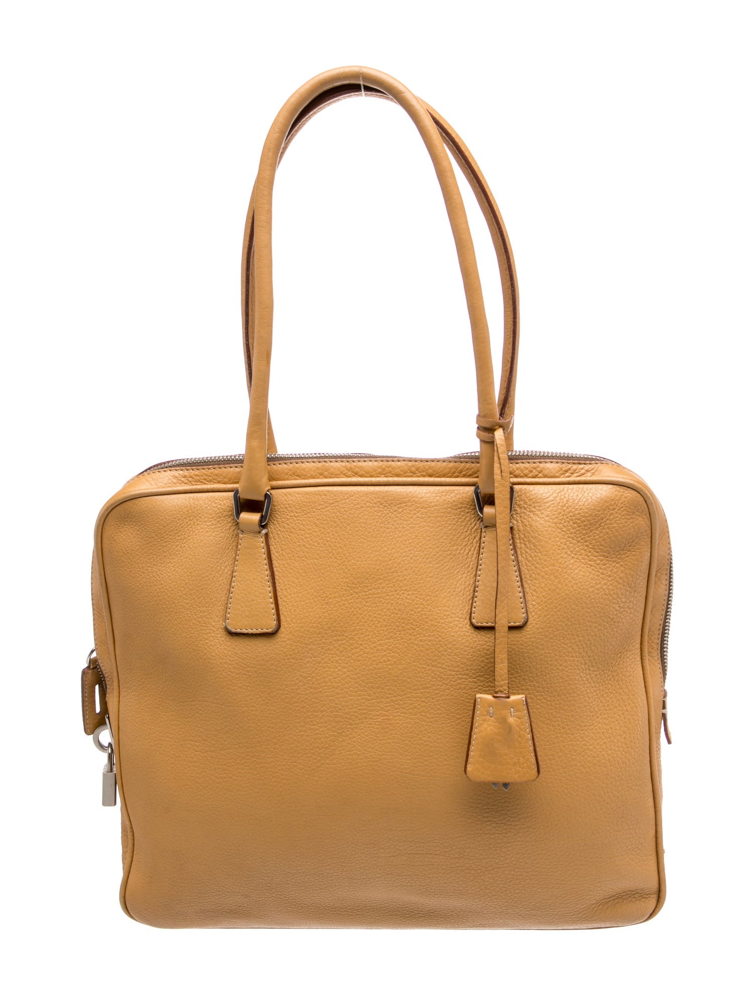 Prada Saffiano Leather Bauletto