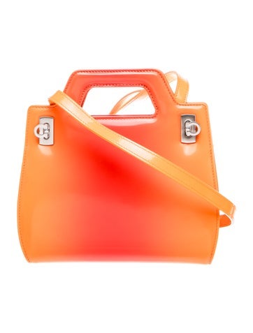 Patent Leather Top Handle Bag w/ Tags