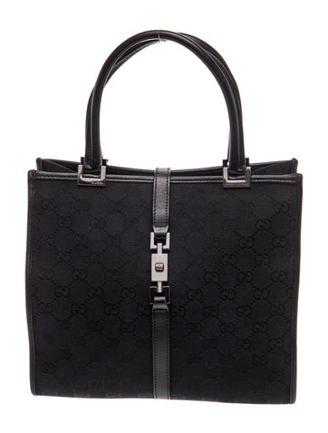GG Canvas Top Handle Bag
