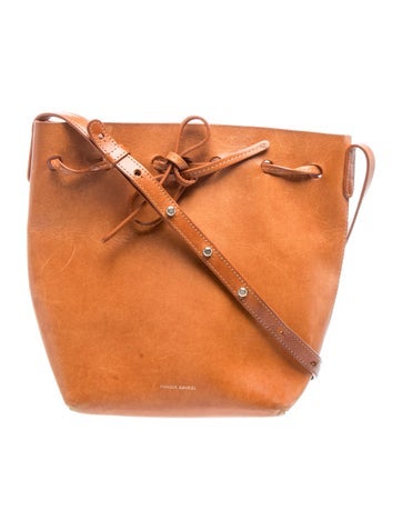 Leather Bucket Bag