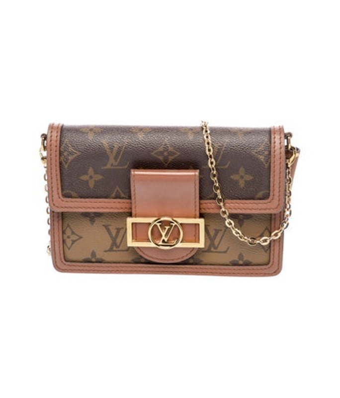 Louis Vuitton Vuitton Lv Monogram Dauphine Wallet On Chain